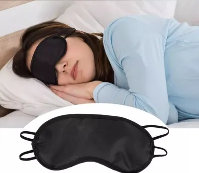 Soft Colorful Eye Sleeping Mask (2 pc)